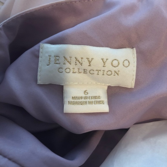 Jenny Yoo Delaney Bridesmaid Dress in Sweet Pea - Picture 8 of 8